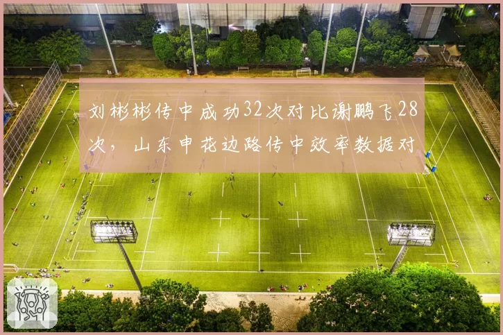 刘彬彬传中成功32次对比谢鹏飞28次,山东申花边路传中效率数据对决