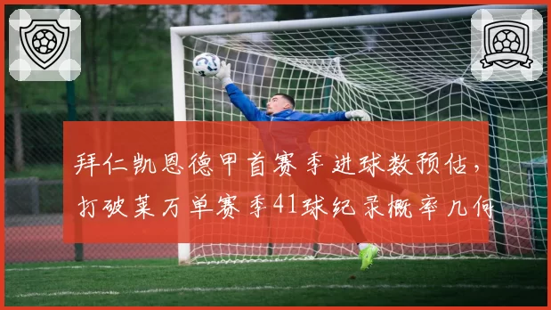拜仁凯恩德甲首赛季进球数预估,打破莱万单赛季41球纪录概率几何